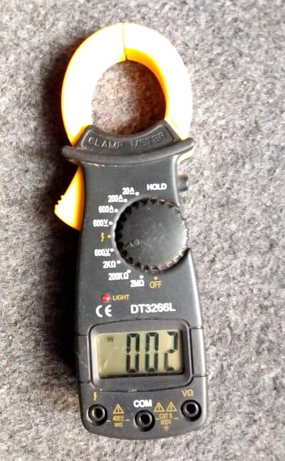 ORIGINAL Portable Handheld Digital Clamp Meter DT3266L