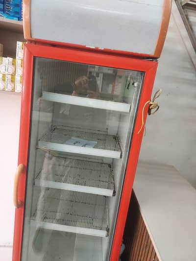 glass door refridgrator