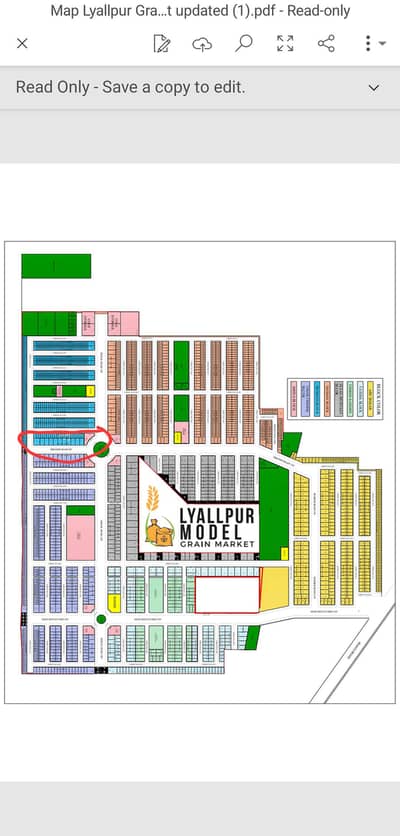 Lyallpur Model grain market Jhang road