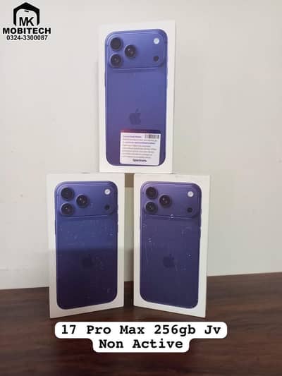 iphone 17 pro max 256gb non active 