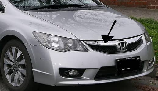 Civic reborn front grill 100 genuine original perfect chrome 10/10
