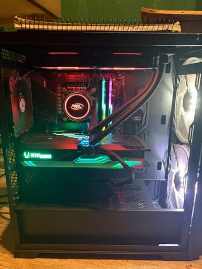 RTX 3070, 11th Gen I5, B560M, 16GB RAM, Liquid cooling RGB system