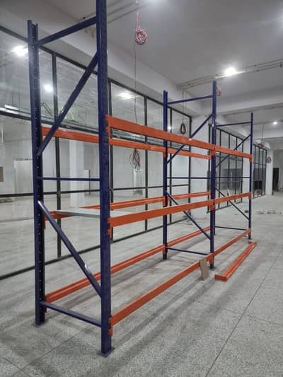 Warehouse rack - Plastic pallet - Super store rack - wall rack - Rack