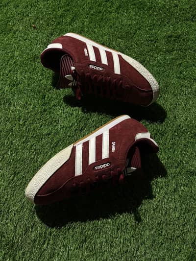 Samba Super Suede burgundy red Size:Eur 44