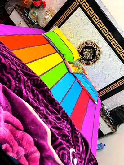 with mattress double bed set urgent sale delivery b available all side