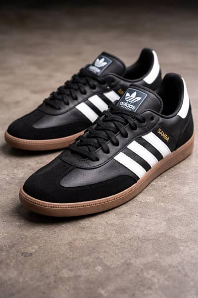 black original samba  size uk 5