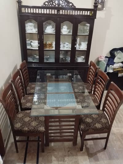Wooden 6 seater Dining Table.