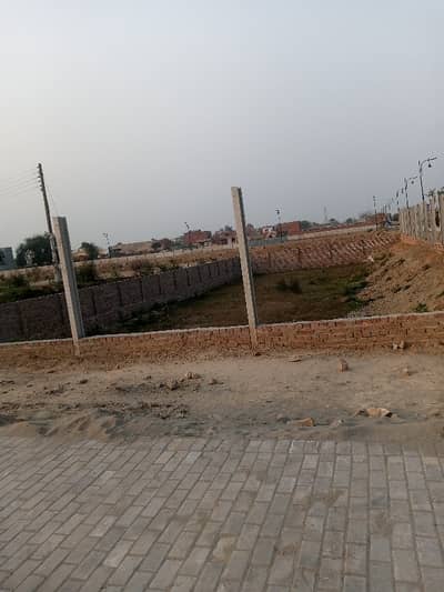 9 marla prime located plot for sale