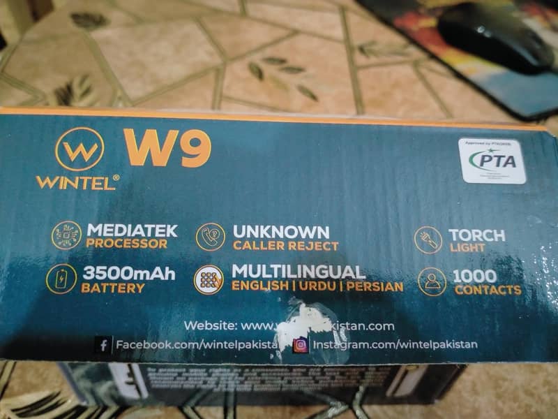 Button Mobile Wintel W9 6