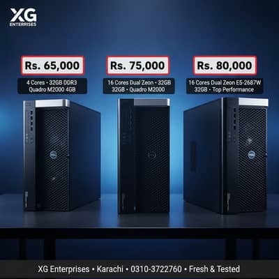 Professional Dell Precision Workstation – T3610/T5610/T7610