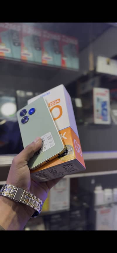 Tecno Spark Go 2024 Complete Box Abailable
