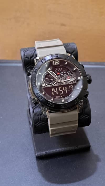 Naviforce NF‑6104 “Tactical Dual” Grey Color