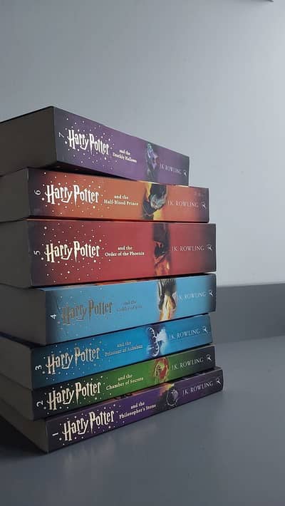 Harry potter and wimpy kid books complete book set