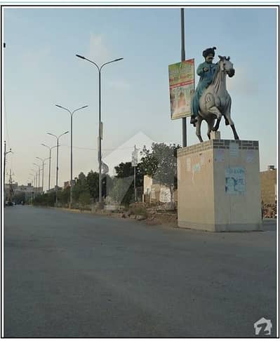 390 SQY CORNER LEASE COMMERCIAL PLOT - LUCKNOW SOCIETY, KORANGI, KARACHI