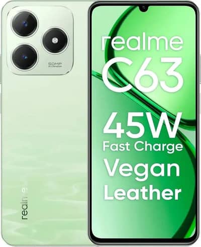 Realme c 63 new  only box open