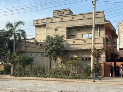 39 Marla Property on main Jhall Road including shops.