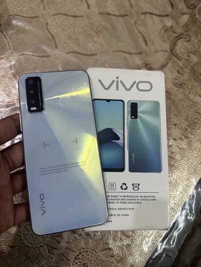 Vivo y20s complete box 8gb 256gb