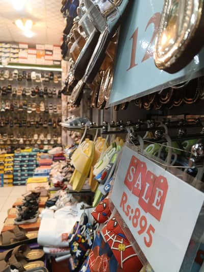 Sale man for shoes shop