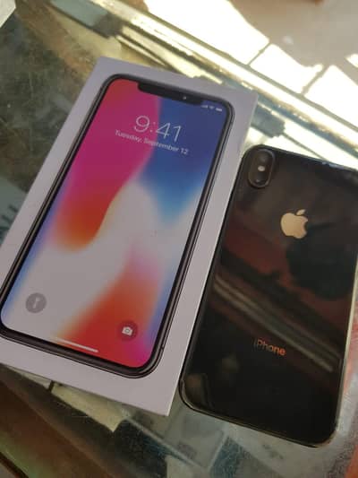 iphone x with box