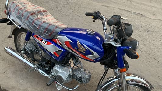 Honda cd 70 Applied for 4030 killo meter driven