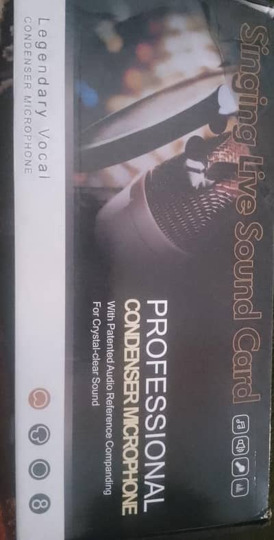 Condenser Microphone for Singing / Recording – Like New Condition