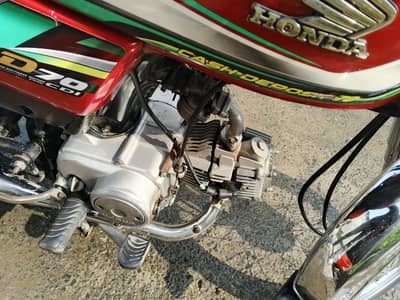 Honda CD 70 (2022) | 10/8 Condition | Biometric Available