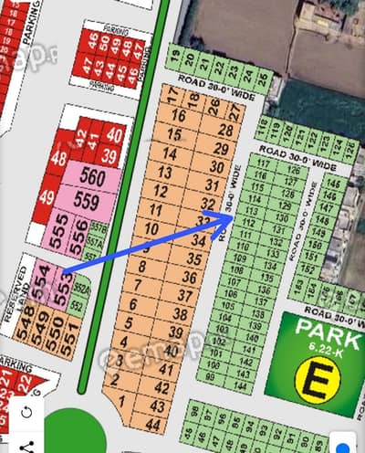 5 Marla Plot For Sale In Pak Arab E Block