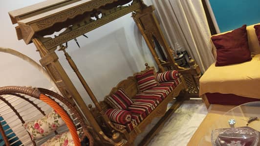 chanuti jhoola sheesham wood