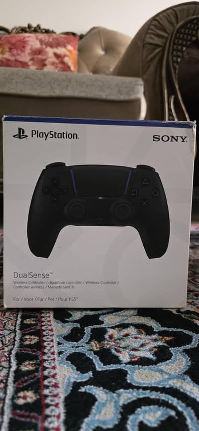 playstation 5 dual sense controller Midnight black color