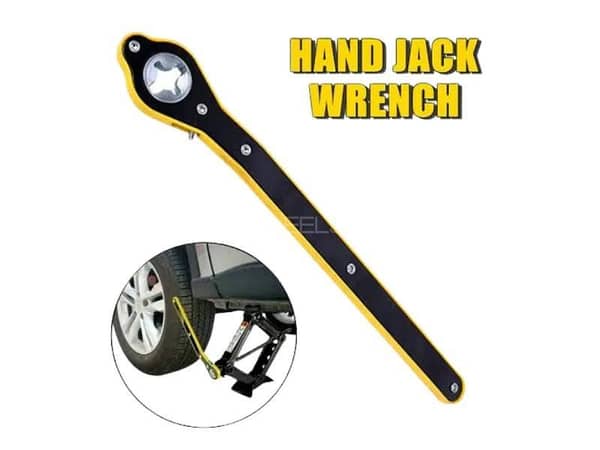 HETSHIV Universal Car Jack Ratchet Wrench | Labor-Saving Scissor Jack & Lug Wrench Tool