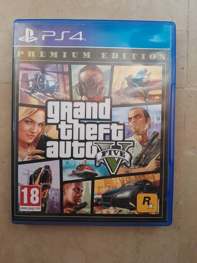 Grand Theft Auto 5  GTAV ps4 disc