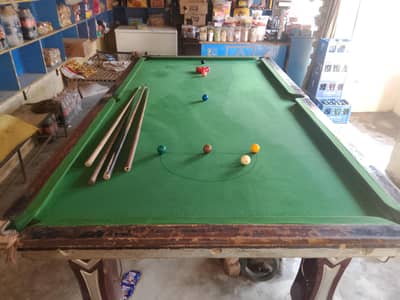 snooker table