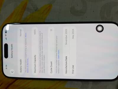 Iphone 15 pro max non pta 256GB