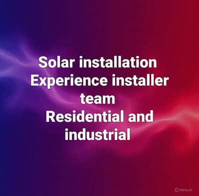 solar installer