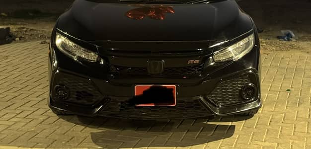 CIVIC X SI V1 BUMPER