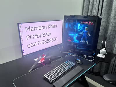Gaming PC with Complete gaming setup for Sale