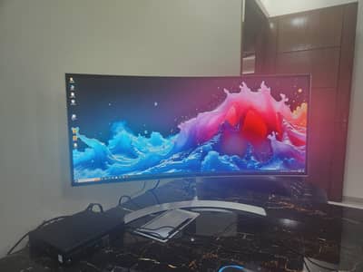 Complete PC i5 16gb  lg 34" Curve Monitor