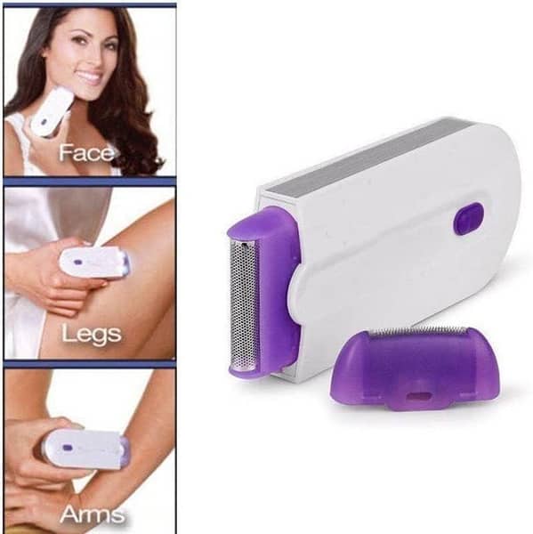 Finishing Touch Hair Remover Rechargeable Painless Facial & Body Hair Remover Trimmer Shaver for Women