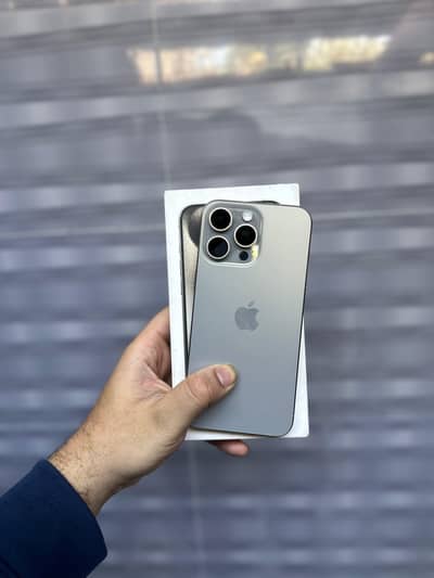 Iphone 15 pro max pta approved 256