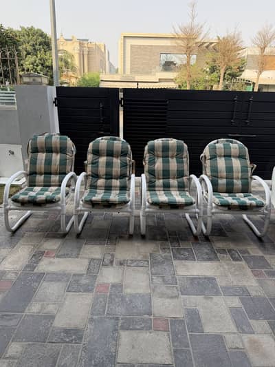 4 Imported Garden chairs