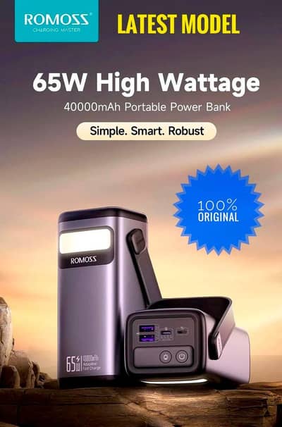 romoss power bank 65W