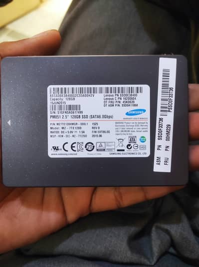 Samsung 128gb ssd slightly used
