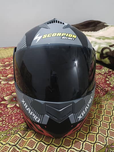 Scorpio helmet new