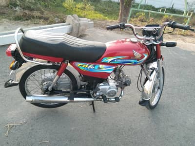 , HONDA CD70 good condition 10/10 2024 model