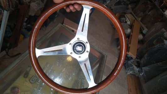 Nardi steering wheel orignal | wooden steering | 360mm