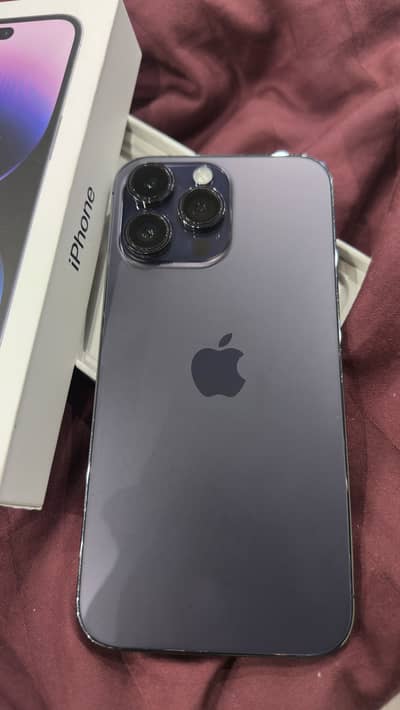 Iphone 14 pro max 128 gb LLA - PTA approved deep purple