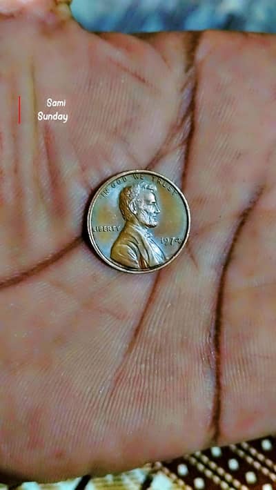 coin for sale  ( liberty coin 1974 )  elizabeth coin