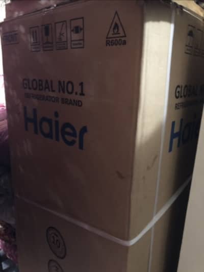 Box Packed Haier Smart Inverter HRF 346 IPRA (Red)