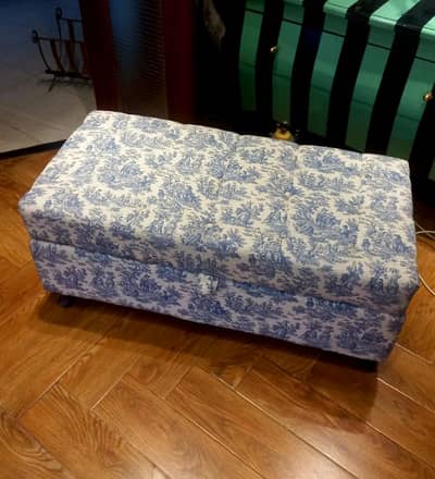 storage box and sitting