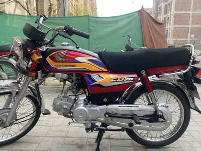 >Honda | CD 70 || Model 2025
